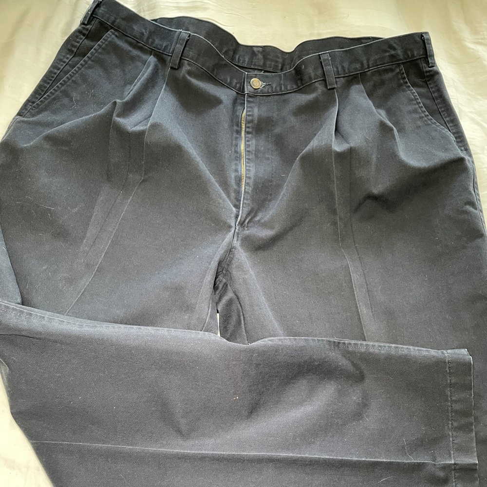 Haggar Men’s Pleated Pants.